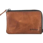 Rip Curl Handcrafted Zip Coin Slim Brown