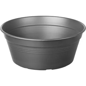 Obal na květináč Elho Žardina Green Basics Bowl - living black průměr květináče: d33