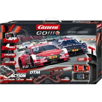 autodráha Carrera GOPlus 66009 DTM Speed Record
