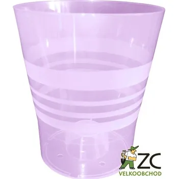 Obal na květináč Květináč Orchid - 13cm světle fialový