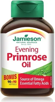 Přírodní produkt Jamieson Pupalkový olej 500 mg 180 cps.