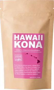 Káva Unique Brands of Coffee Hawaii Kona Extra Fancy Arabika středně mletá