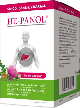 Přírodní produkt Simply You HE-PANOL 280 mg 70 tbl.