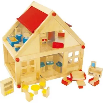 Domeček pro panenku Dům pro panenky s nábytkem