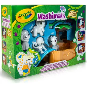 kreativní sada Recenze Crayola Washimals Safari