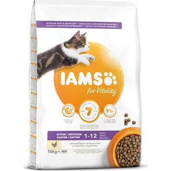 Krmivo pro kočku IAMS for Vitality Kitten Food with Fresh Chicken
