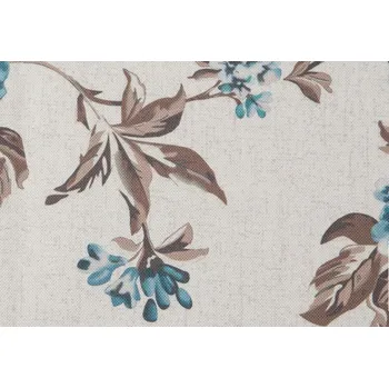 MAMBA potahová látka Rose 14, modré květy