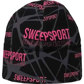 Čepice Sportovní čepice SCP064 - černá / růžová