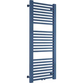 Radiátor Koupelnový radiátor BNQ 600 x 1140 mm, středové připojení ČERNÁ STRUKTURA