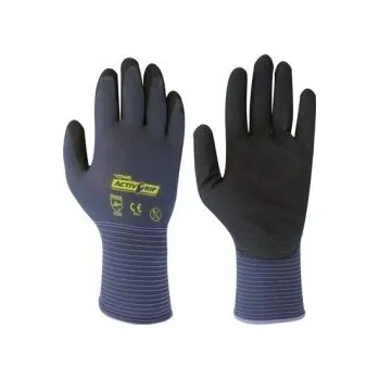 Pracovní rukavice Rukavice AktivGrip Advance šedofialové vel.8/M Rosteto