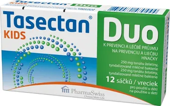 Lék na průjem Tasectan Duo Kids 250 mg 12 sáčků