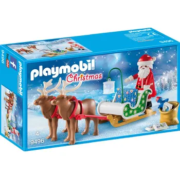 Stavebnice Playmobil Playmobil 9496 Santovy sobí saně