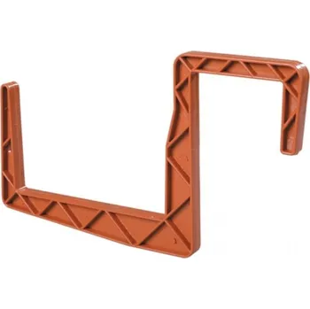 Truhlík Držák na truhlík hranatý teracota 2ks - 12cm