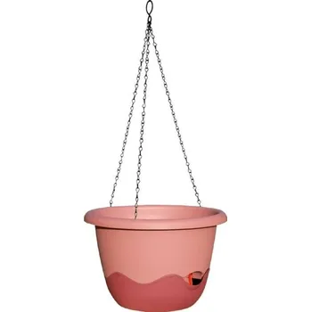 Květináč Květináč Mareta - růžová tmavá + vínová 30cm