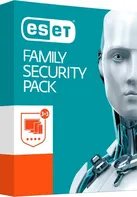 ESET Family Security Pack krabicová verze 3 zařízení 1 rok