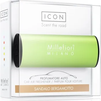 Vůně do auta Millefiori Icon Vůně do auta Sandalo Bergamotto, žlutá Classic