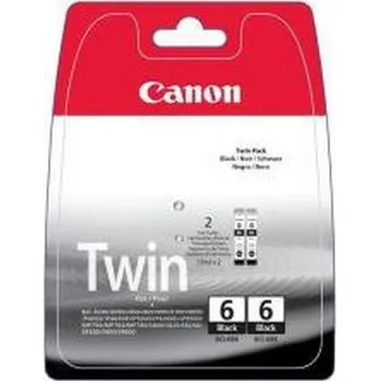 Canon BCI-6Bk, 4705A046, Twin-Pack (Černá)