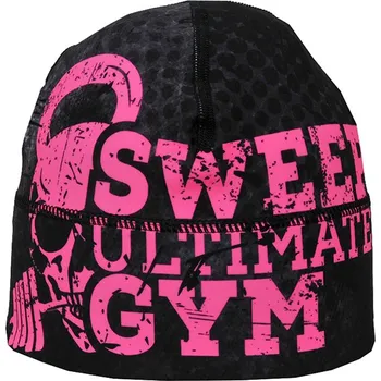 Čepice Sportovní čepice SCP068 - šedá / růžová