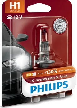Autožárovka Philips X-tremeVision G-force 12258XVGB1 H1 12V 55W