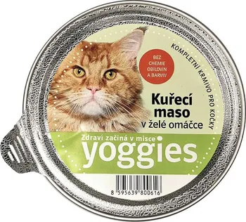 Krmivo pro kočku Yoggies Mističky s kuřecím masem 85 g
