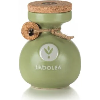 Rostlinný olej BIO extra panenský olivový olej v zelené keramické nádobě 200ml Ladolea