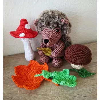 Příze Návod - Ježeček z příze Panda