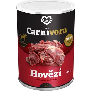Krmivo pro psa Marty ProCarnivora konzerva hovězí