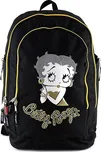 Betty Boop Školní batoh černý/zlatý