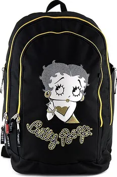 Školní batoh Betty Boop Školní batoh černý/zlatý