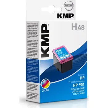 Počítač Cartridge HP 901 XL, HP CC656AE, KMP - kompatibilní (Barevná)