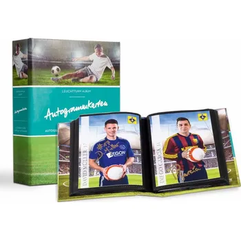 Obal pro sběratelský předmět Leuchtturm album na 80 karet s autogramy