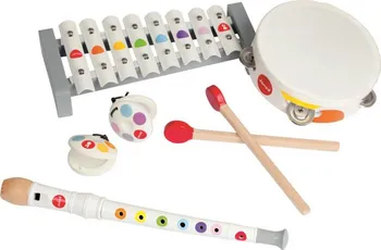 Hudební nástroj pro děti Janod Confetti sada hudebních nástrojů