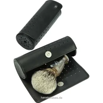 Hans Kniebes kožené pouzdro na štětku