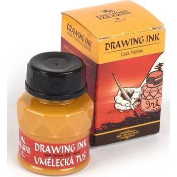 Umělecká tuš žluť tmavá 20g Koh-i-noor 2260