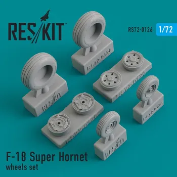 Plastikový model Reskit 1/72 F-18 Super Hornet wheels set...