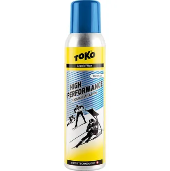 Lyžařský vosk Toko High Performance Liquid Paraffin blue 125 ml