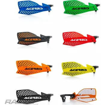 Motocyklový chránič Kryty rukou na motokros Acerbis X-Ultimate Handguards Černo-oranžová