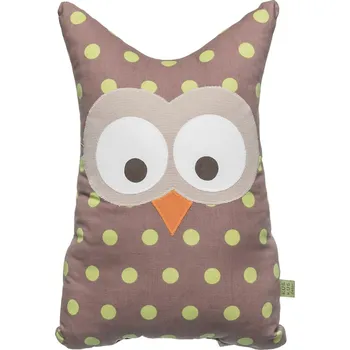 Polštář POLŠTÁŘ SOVIČKA s puntíky
