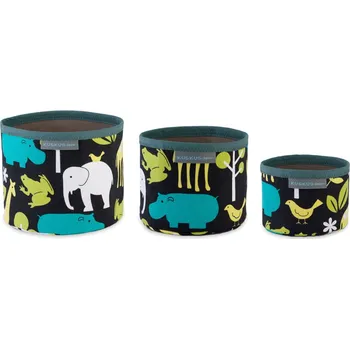 Úložný box TROJPYTLÍK, úložný koš - set 3 kusů