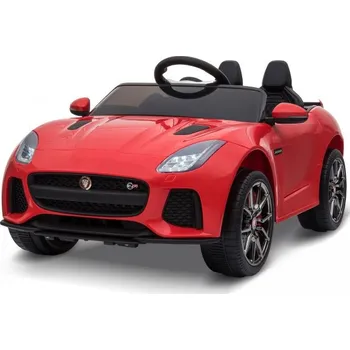 Dětské elektrovozidlo Luxusní dětské autíčko Jaguar a dálkovým ovládáním | červené