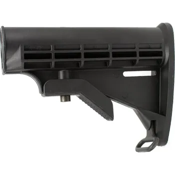 Sportovní střelba A.C.M. Výsuvná pažba pro M4 - bez tubusu - černá