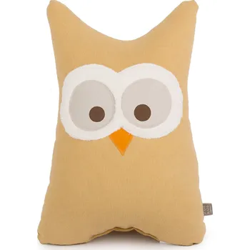 Polštář POLŠTÁŘ SOVIČKA s plyšovými brýlemi