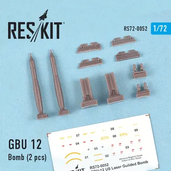 Plastikový model Reskit 1/72 GBU-12 Bomb (2 pcs.)