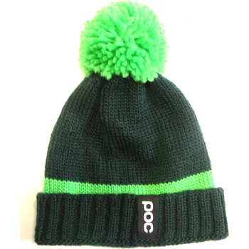 Čepice Poc Pompon beanie lutetium green/cinnabar green