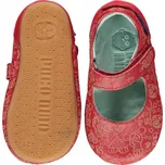 Poco Nido kožené barefoot Mighty Shoes Mary Jane červená Červená 24 EU