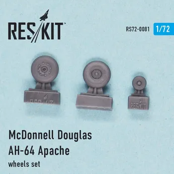 Plastikový model Reskit 1/72 Douglas AH-64 Apache wheels set...