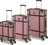ROCK Luggage TR-0193/3 ABS sada cestovních kufrů, růžová