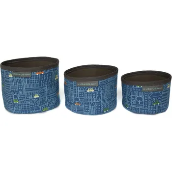 Úložný box TROJPYTLÍK, úložný koš - set 3 kusů