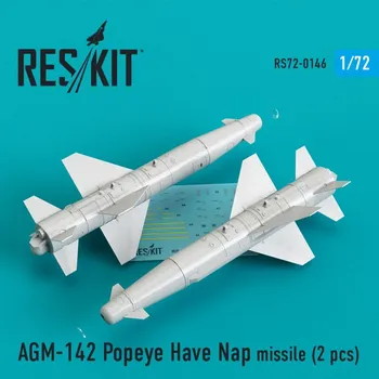 Plastikový model Reskit 1/72 AGM-142 Popeye Have Nap missile (2 pcs.)