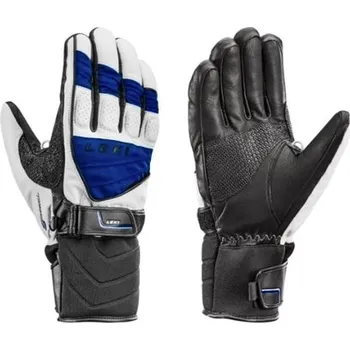 Rukavice Leki Griffin S white-royal-black Velikost: 11